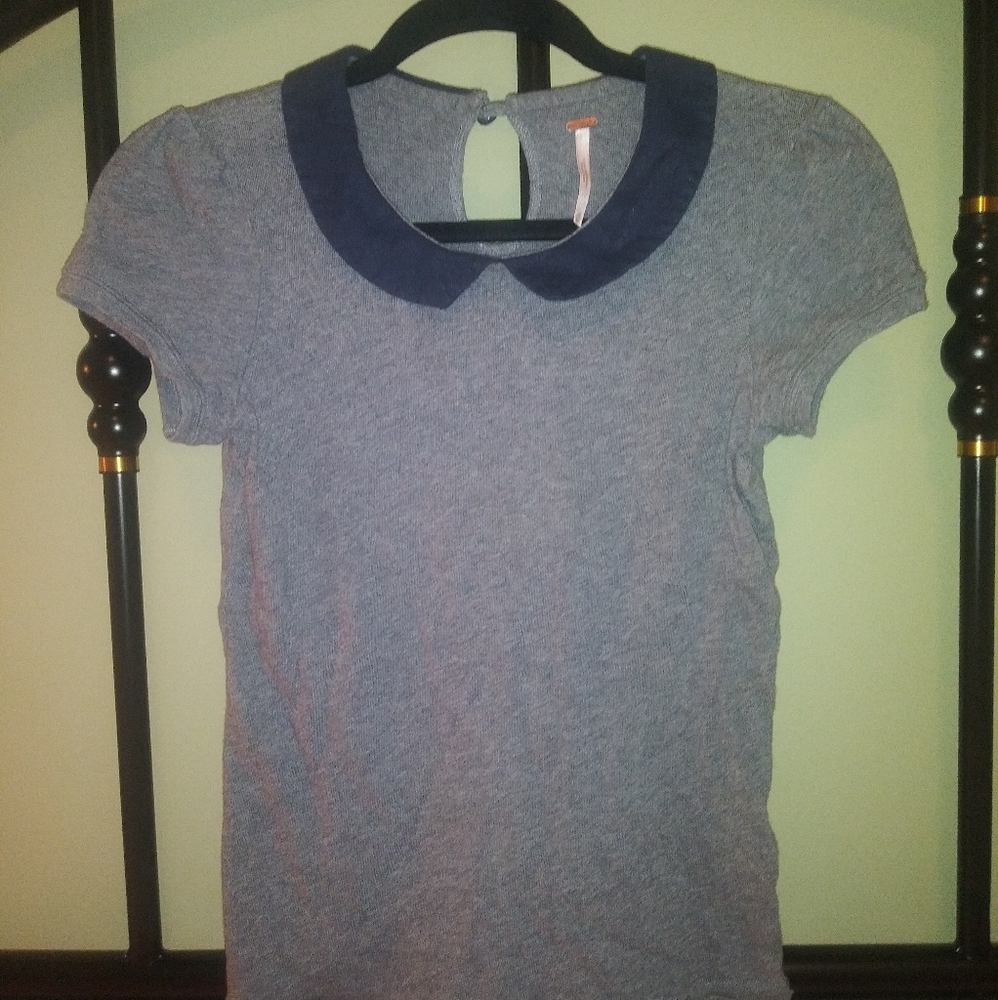 Free People Collared Shirt